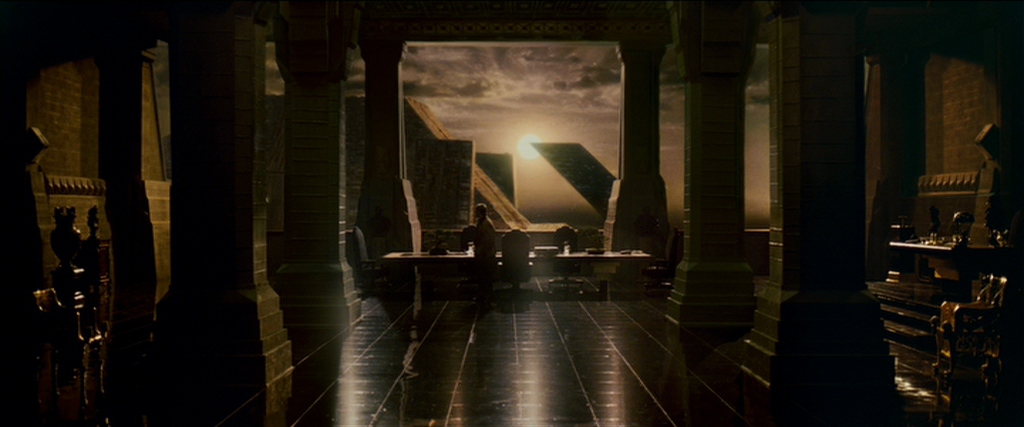Tyrell Corporation headquarters from Blade Runner