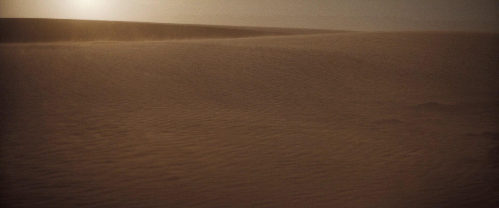 Arrakis desert landscape from Dune 2021